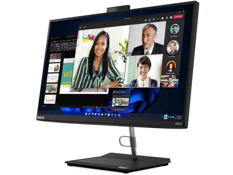 Lenovo neo 30a-24 All-in-One 23.8" FHD IPS, i5-1235U, 4GB, 256GB SSD, Internal Speaker, Keyboard and mouse included, DOS | 12CE0030GP