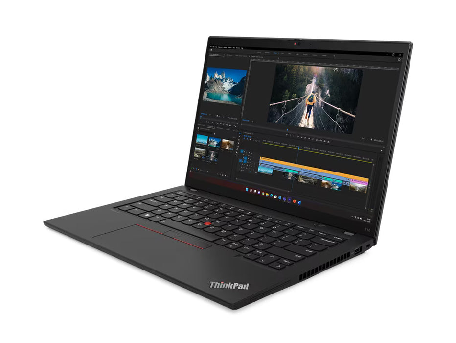 Lenovo T14 Laptop, i7-1355U, 16GB, 512GB SSD, Intel Iris Xe Graphics, 14 Inch FHD, Win 11 Pro | 21HD000PGR