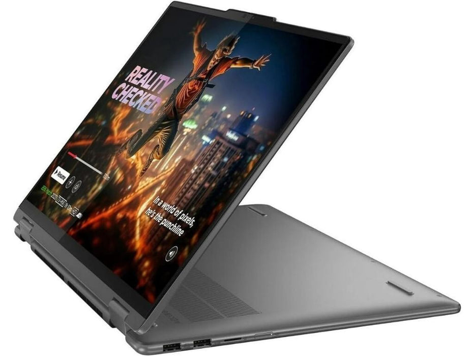 Lenovo Yoga 7i 16 - 2-in-1 Laptop - Intel Ultra 7-155U, 16GB, 1TBGB SSD, 16Inch Touchscreen, FP, Win 11, Storm Grey | 83DL0002US