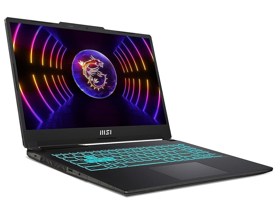 MSI Cyborg 15 A13UC Gaming Laptop, i7-13620H, 16GB DDR5, 512GB SSD, 15.6 Inch FHD 144 Hz, RTX 3050 4GB, RGB Backlite KB, Windows 11, Black | 9S7-15K111-1291