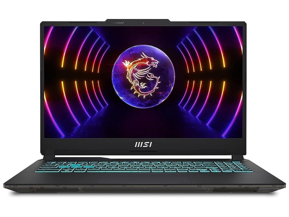 MSI Cyborg 15 A13UC Gaming Laptop, i7-13620H, 16GB DDR5, 512GB SSD, 15.6 Inch FHD 144 Hz, RTX 3050 4GB, RGB Backlite KB, Windows 11, Black | 9S7-15K111-1291