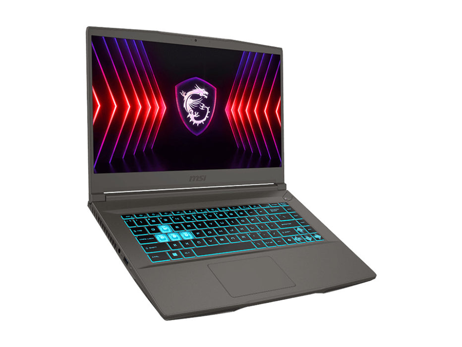 MSI Thin 15 B13VE Gaming Laptop, i7-13620H, 16GB DDR4, 512GB SSD, 15.6 Inch FHD 144 Hz, RTX 4050 6GB, Windows 11, Cosmos Gray | 9S7-16R831-1298