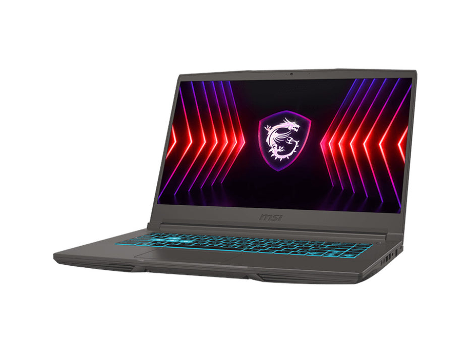 MSI Thin 15 B13VE Gaming Laptop, i7-13620H, 16GB DDR4, 512GB SSD, 15.6 Inch FHD 144 Hz, RTX 4050 6GB, Windows 11, Cosmos Gray | 9S7-16R831-1298