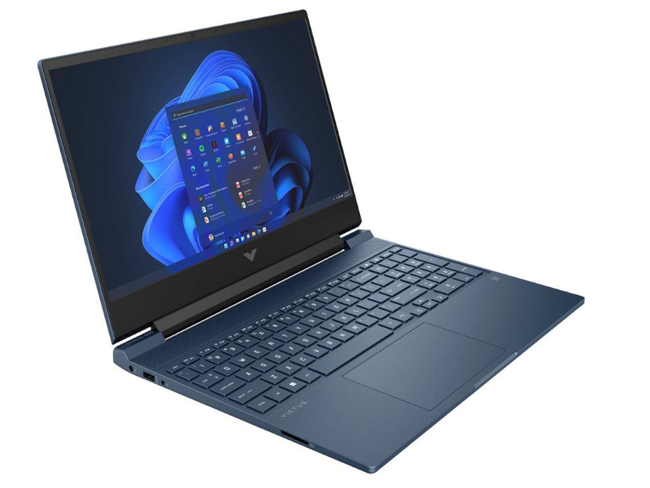 HP VICTUS 15-fa0000 Gaming Laptop, i5-12450H, 8GB, 512GB SSD, 15.6 FHD 144Hz, RTX 3050 4GB, Win 11, Performance Blue | 9T9R8UA