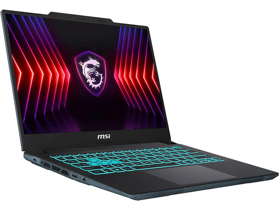 MSI Cyborg 14 Gaming Laptop, i7-13620H, 16GB DDR5, 512GB SSD, 14 Inch FHD+ 144 Hz, RTX 4060 8GB, Backlite KB, Windows 11, Translucent Black | CYBORG1413018