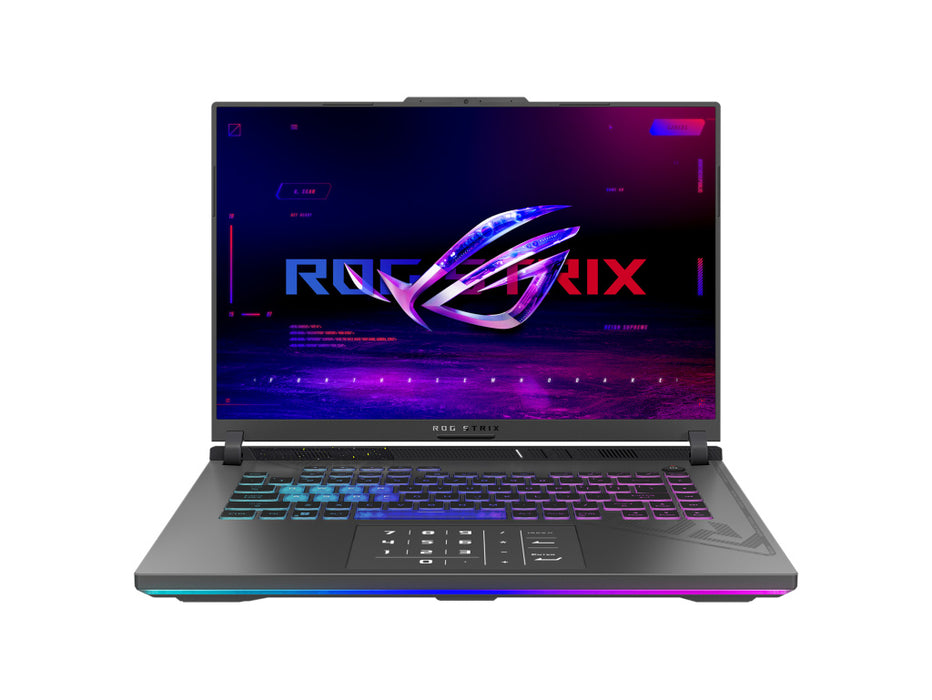 Asus ROG STRIX G16 Gaming Laptop, i9-14900HX, 16GB, 1TB SSD, 16 Inch QHD 240Hz, RTX 4060 8GB, Win 11, Eclipse Gray color | G614JVR-ES94