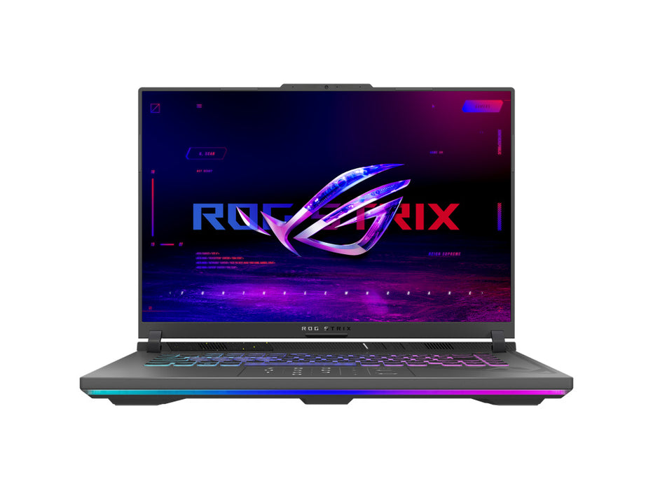 Asus ROG STRIX G16 Gaming Laptop, i9-14900HX, 32GB, 1TB SSD, 16 Inch QHD 240Hz, RTX 4060 8GB, Win 11, Eclipse Gray color | G614JVR-ES96