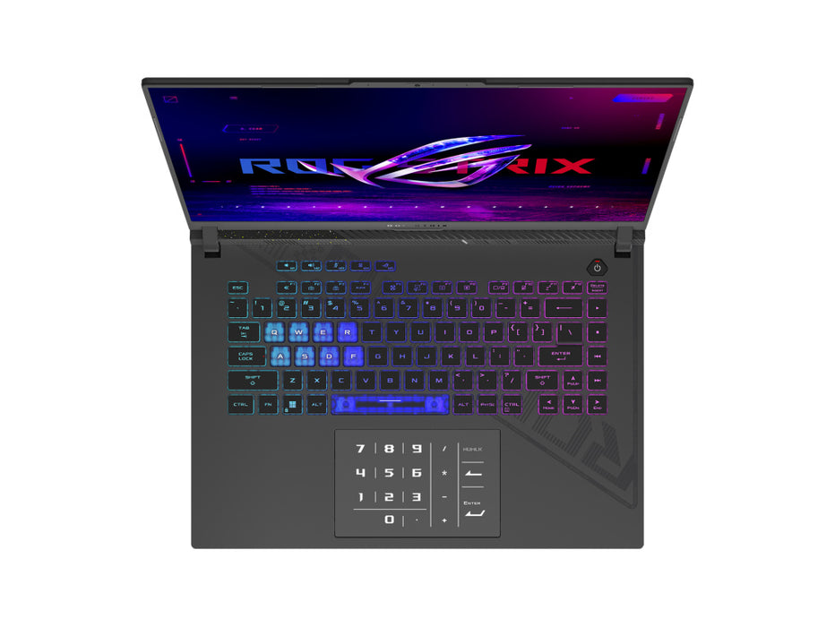 Asus ROG STRIX G16 Gaming Laptop, i9-14900HX, 32GB, 1TB SSD, 16 Inch QHD 240Hz, RTX 4060 8GB, Win 11, Eclipse Gray color | G614JVR-ES96