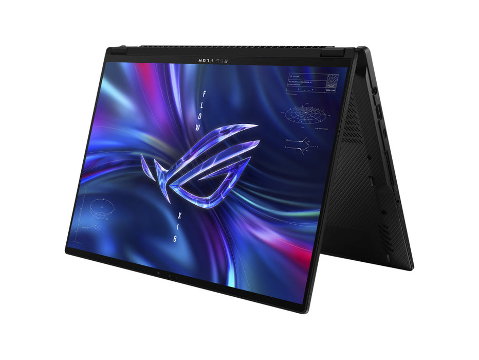 Asus ROG Flow X16 2-in-1 Gaming Laptop, i9-13900H, 16GB, 1TB SSD, 16 Inch QHD Touchscreen 240Hz, RTX 4060 8GB, Windows 11, Off Black | GV601VV-X16.I94060