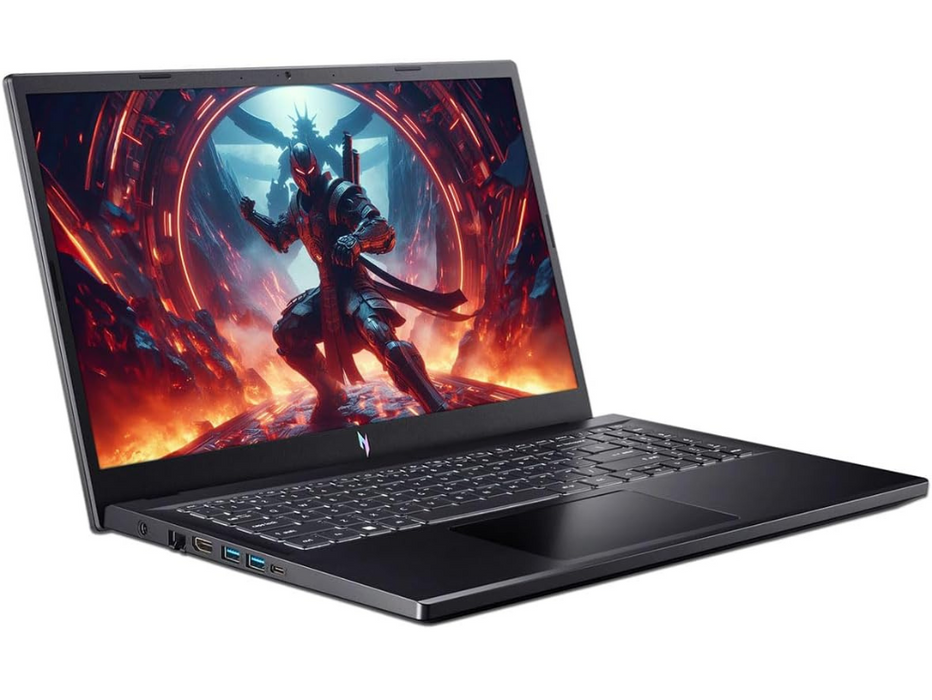 Acer Nitro 15 Gaming Laptop Intel Core i9-13900H, 16GB, 512GB SSD, 15.6 FHD IPS 165Hz, NVIDIA GeForce RTX 4060 8GB, Win 11, Black | NH.QQEEM.007