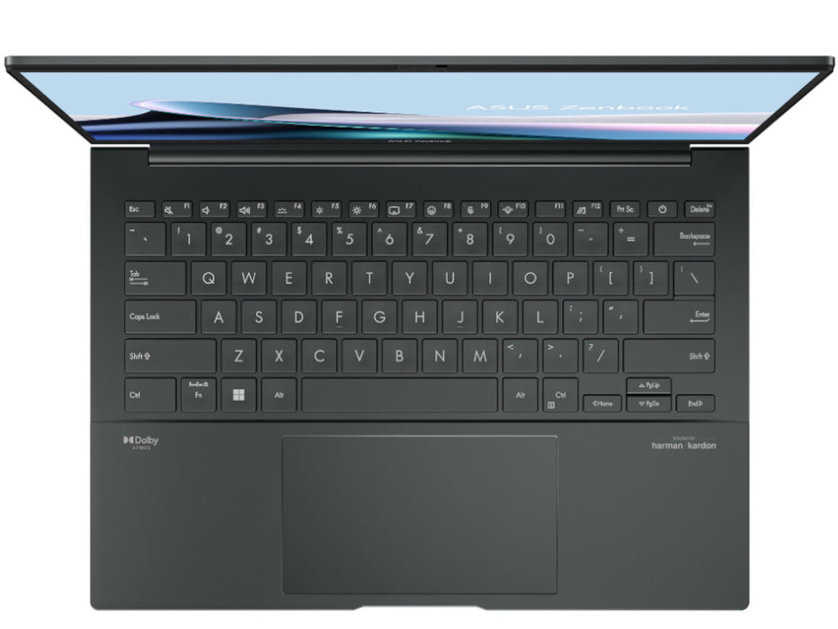 ASUS Zenbook 14 OLED Ultrabook Laptop, Intel 14-Core Ultra 5, 8GB DDR5, 512GB SSD, 14 Inch WUXGA OLED Touchscreen, Win 11, Jasper Gray | Q415MA-U5512