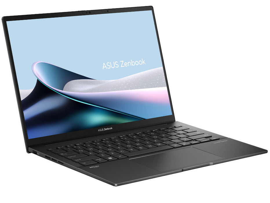 ASUS Zenbook 14 OLED Ultrabook Laptop, Intel 16-Core Ultra 7, 16GB DDR5, 1TB SSD, 14 Inch WUXGA OLED Touchscreen, Win 11, Jasper Gray | Q425MA-U71TB