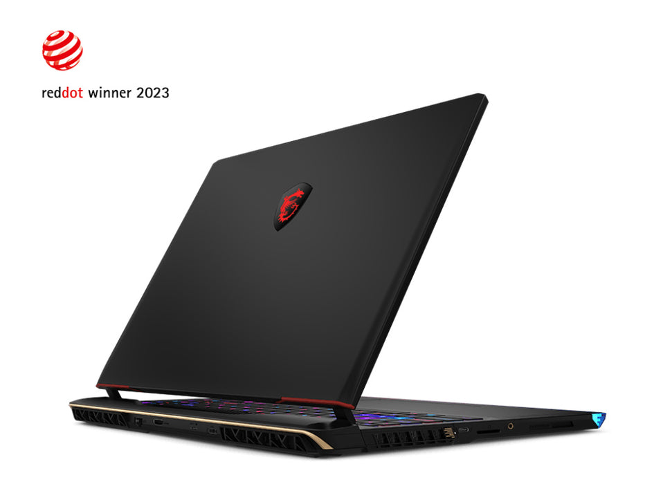 MSI Raider GE68 HX 14VGG-287 Gaming Laptop, i9-14900HX, 32GB, 1TB SSD, 16" FHD 165Hz, RTX 4070 8GB, SteelSeries RGB, Win 11, Black | RAIDERGE6814287