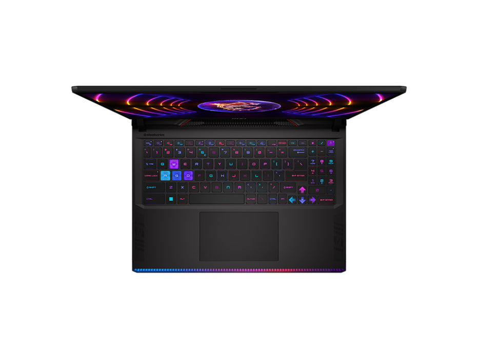 MSI Raider GE68 HX 14VGG-287 Gaming Laptop, i9-14900HX, 32GB, 1TB SSD, 16" FHD 165Hz, RTX 4070 8GB, SteelSeries RGB, Win 11, Black | RAIDERGE6814287