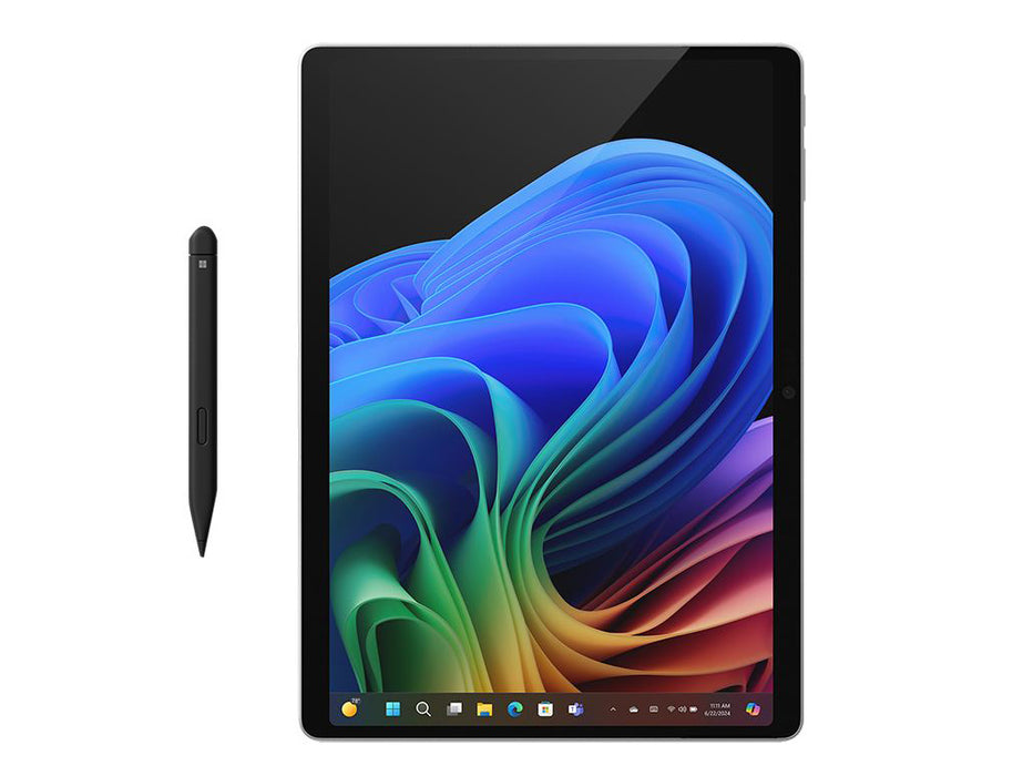 Microsoft Surface Pro 11th Edition Copilot+ PC Edition, Snapdragon X Plus CPU, 16GB, 256GB, 13 Inch Touchscreen, Windows 11, Platinum | ZHX-00008