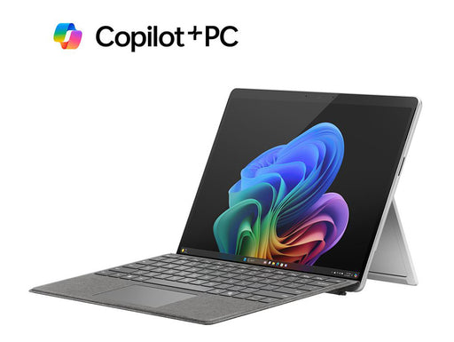 Microsoft Surface Pro 11th Edition Copilot+ PC Edition, Snapdragon X Plus CPU, 16GB, 256GB, 13 Inch Touchscreen, Windows 11, Platinum | ZHX-00001