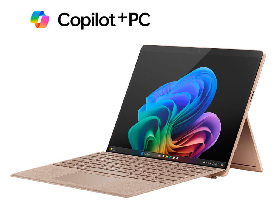 Microsoft Surface Pro 11th Edition Copilot+ PC Edition, Snapdragon X Plus CPU, 16GB, 512GB, 13 Inch Touchscreen, Windows 11, Dune | ZHY-00042