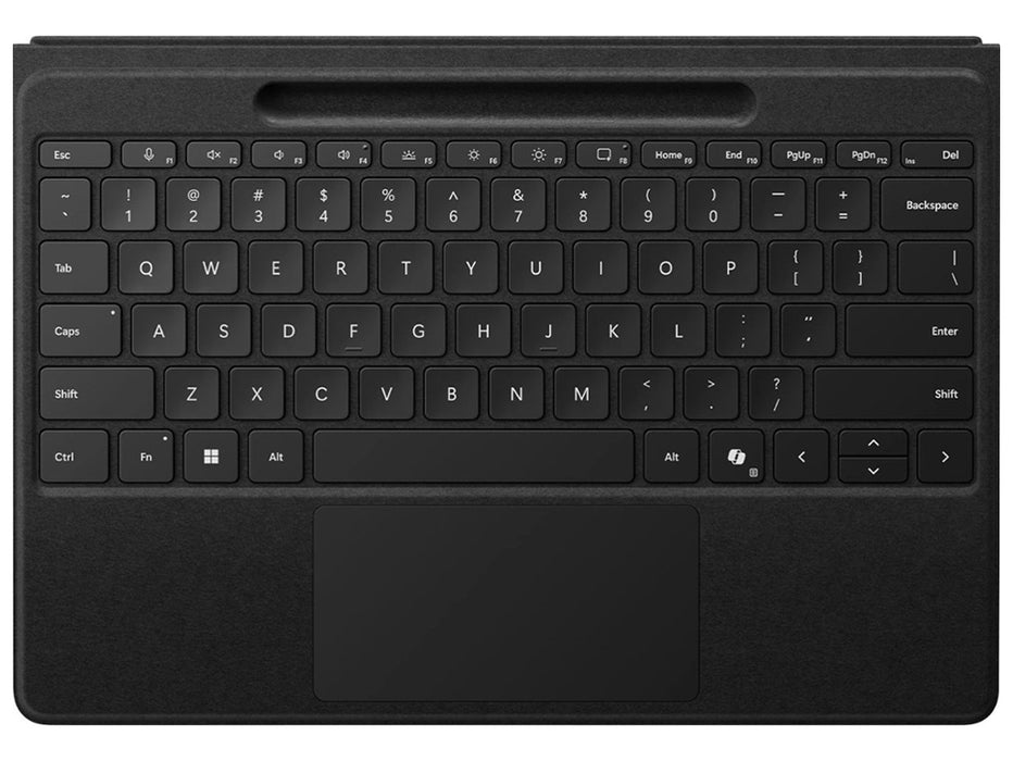 Microsoft Surface Pro Flex Keyboard 11th edition, for Pro 11, Pro 10, Pro 9, and Pro 8, English/Arabic Black | ZQZ-00017